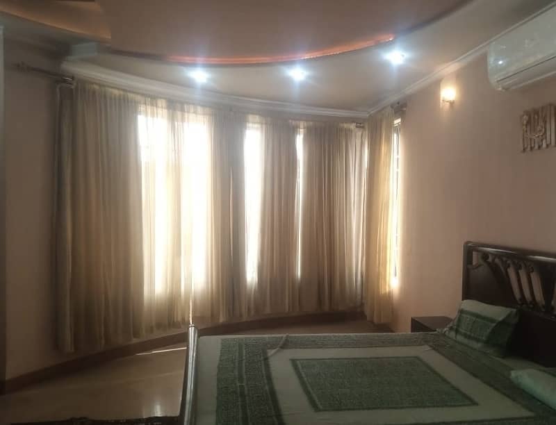 Semi Furnished 01 Kanal Beautiful Upper Portion Available For Rent Lower Portion Locked 9