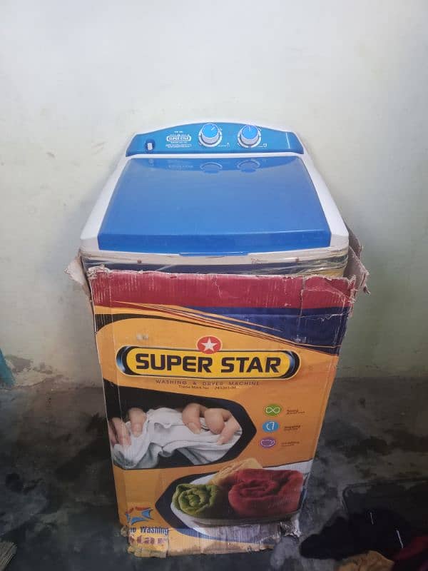 washing machine supar star model 660 new 0