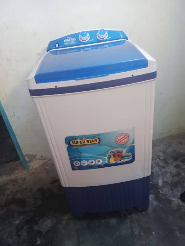 washing machine supar star model 660 new 1