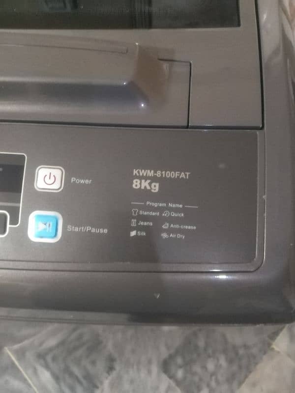 Kenwood automatic washing machine 0