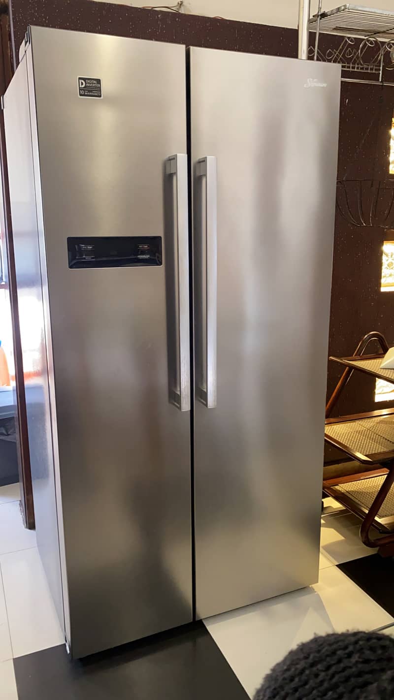 2 Door fridge in brand new condition 0