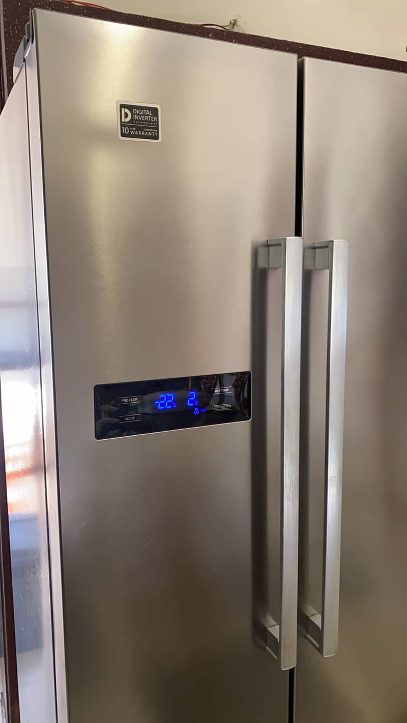 2 Door fridge in brand new condition 1