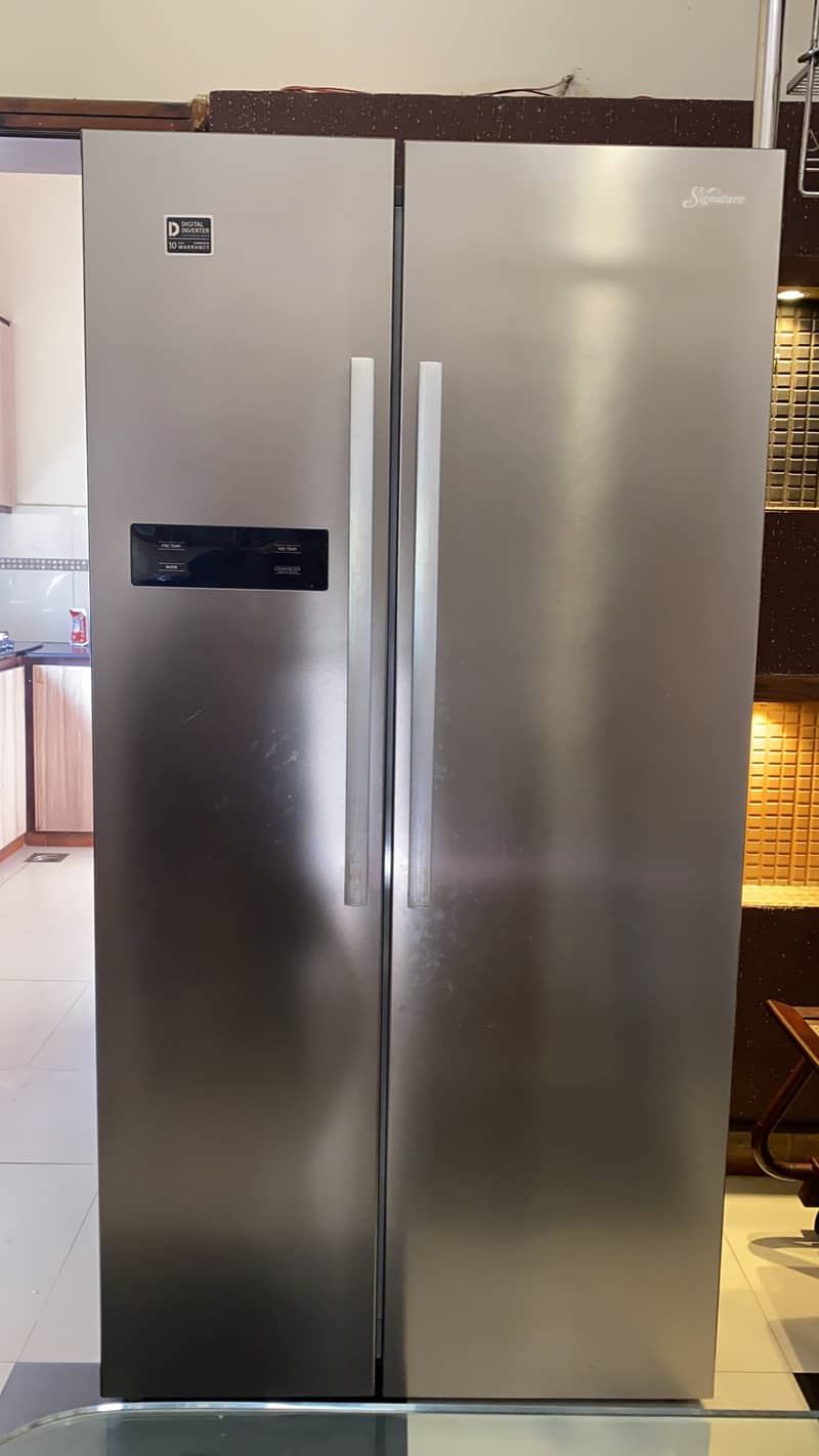 2 Door fridge in brand new condition 2