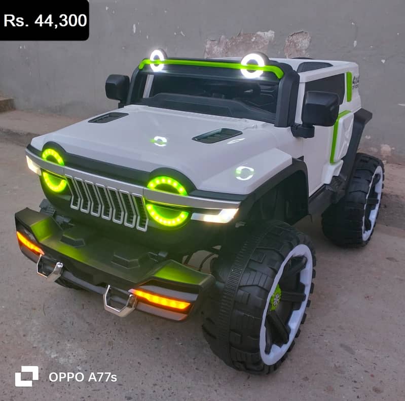 Kids Electric Jeep 0337-0337 555 Kids Car Baby Car & Jeep imported ite 4