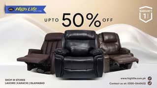 HIGH LIFE | RECLINER SOFA | Pakistan’s Best Recliner Sofas