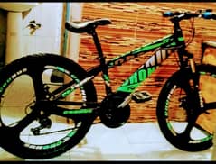 bicycle impoted 24 inch brand new 5 month used call no 03149505437