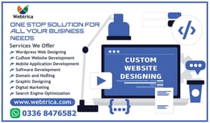 Custom Website Designing | Logo Design | Wordpress Website| Marketing