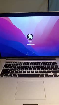 MacBook Pro 2015 Core i7,16RAM -500GB SSD 15" Display Silver