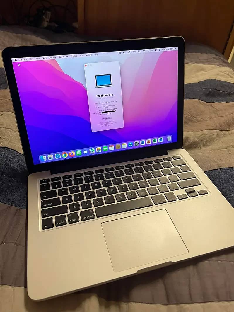 MacBook Pro 2015 Core i7,16RAM -500GB SSD 15" Display Silver 5