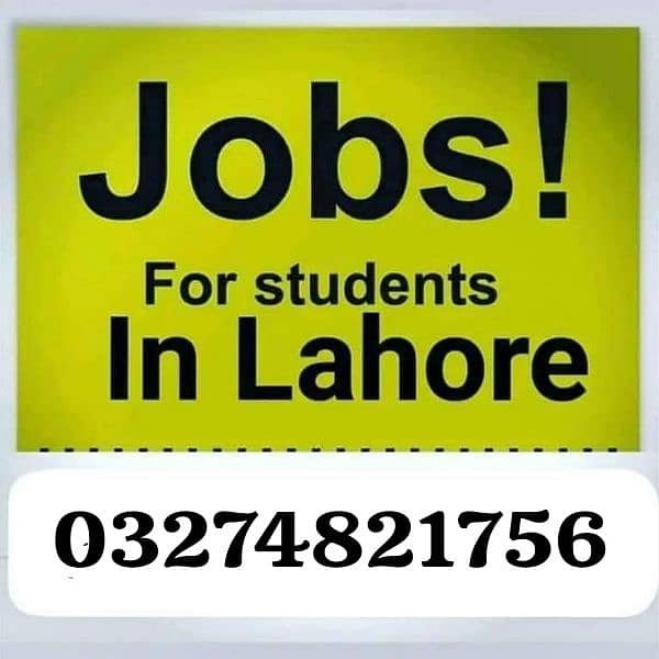 Need 5 girls for part time work in lahore 0