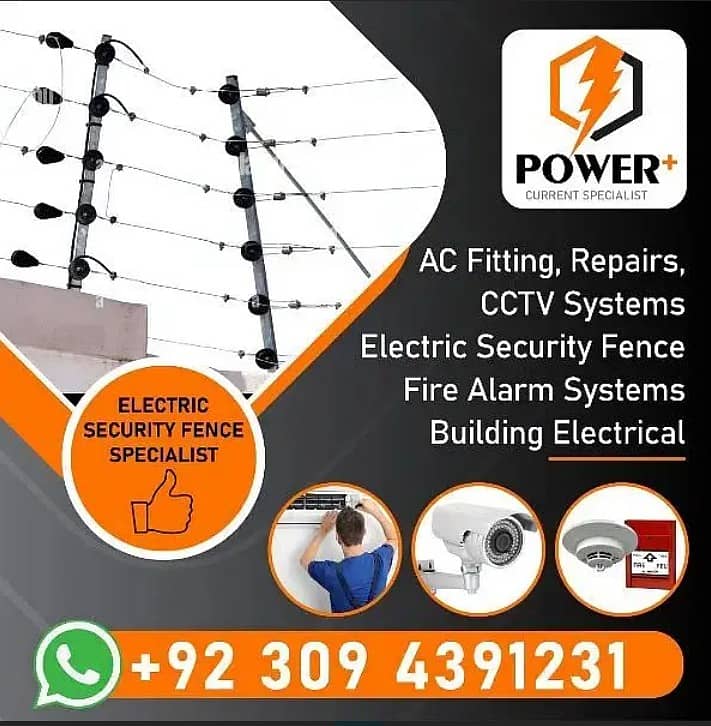 Electric fence security system 0