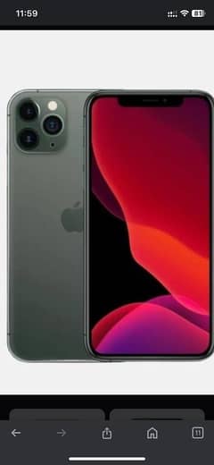 iphone 11 pro 64 g ( pta approved)