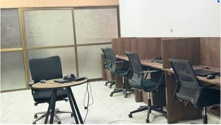 Fully Furnished Area 560 square Feet Brand New Corporation Office Available For Rent in Gulberg 3 Lahore