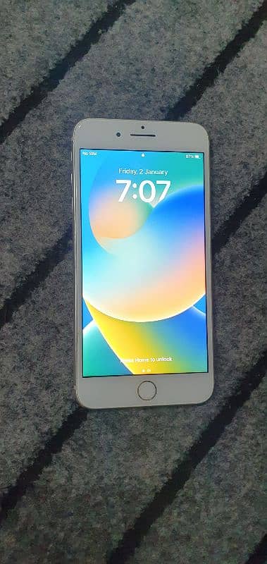 iphone 8plus 64gb 10by10 condition fimgerptint ok only battery change 7