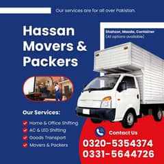 Movers Packer/home & Ac shifting/Shehzor Mazda/Goods Transport service