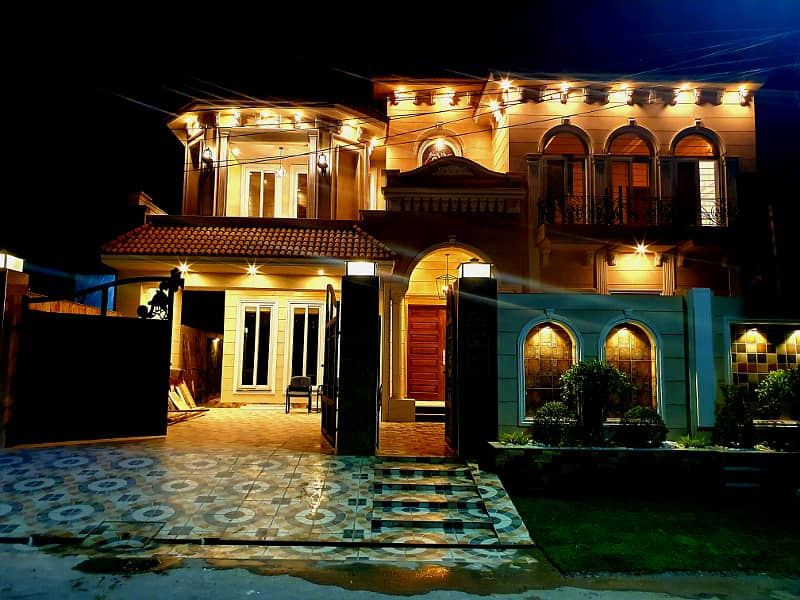 Exquisite Design By Unique Homes - 1 Kanal - OPF Society - Brand New Spanish House For Sale - Near Wapda Town 1