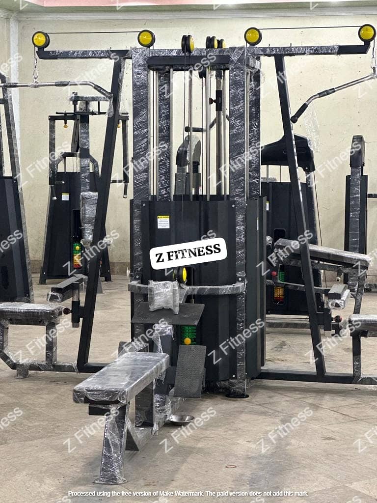 Kettlebells / Shoulder Press machine / Ab Crunch Machine|Complete gym 1