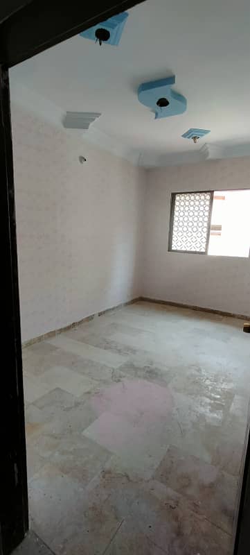 New Flat (5th Floor )Available for Sale(18 lacs ) at Liaquatabad No 2. 2