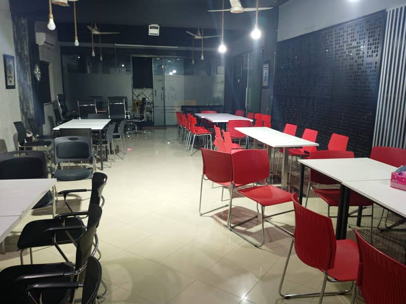 Furnished Office For Rent In Johar Town For Office (Call Center + Software House + Marketing Office And Other Setup As You Want) 2