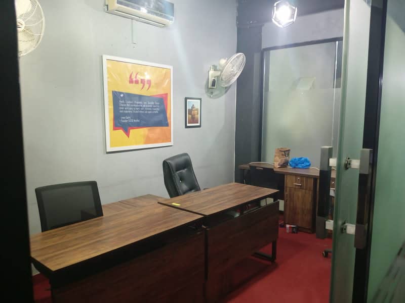 Furnished Office For Rent In Johar Town For Office (Call Center + Software House + Marketing Office And Other Setup As You Want) 6