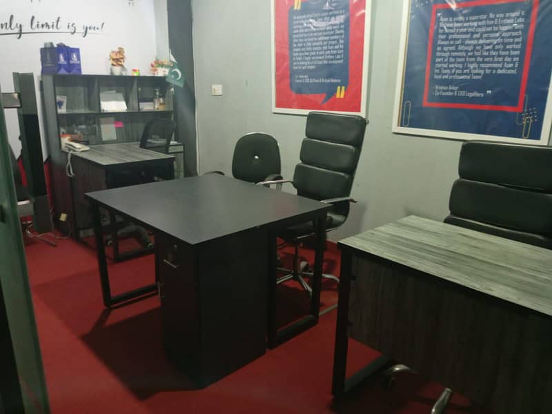 Furnished Office For Rent In Johar Town For Office (Call Center + Software House + Marketing Office And Other Setup As You Want) 14