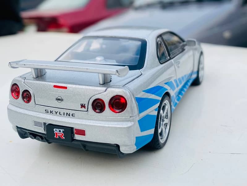 Nissan Skyline GT-R R34  1:32 Scale 6