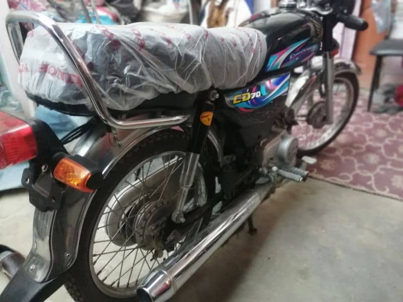 Honda 70 Unregistered bilkul new bike 2