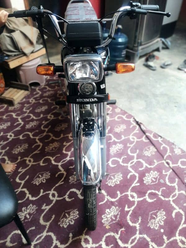 Honda 70 Unregistered bilkul new bike 9