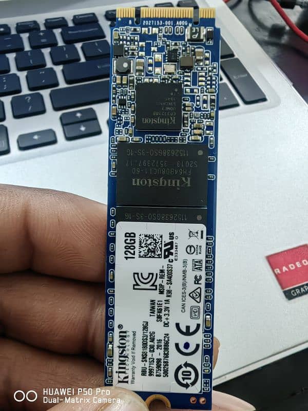 Kingston NVMe M. 2 128Gb SSD 2