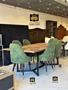 dining table | dining table with dining chairs | 6 seater dining table