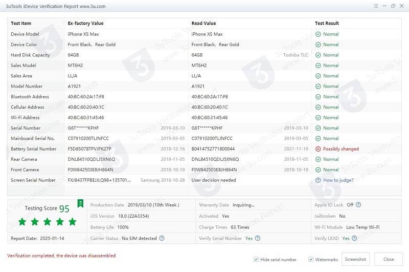 IPHONE XSMAX PTA APPROVED 7