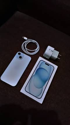 Iphone 15 Full Box Non-PTA Factory Unlock 10/10 6 months warranty