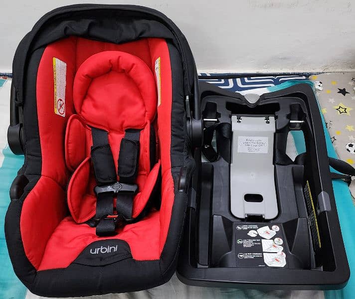 Urbini Baby Carry Cot Car Seat Imported 6