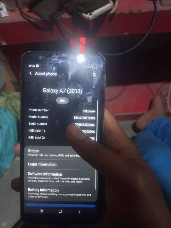 Samsung a7 2018 4gb 128gb urgent sale 3