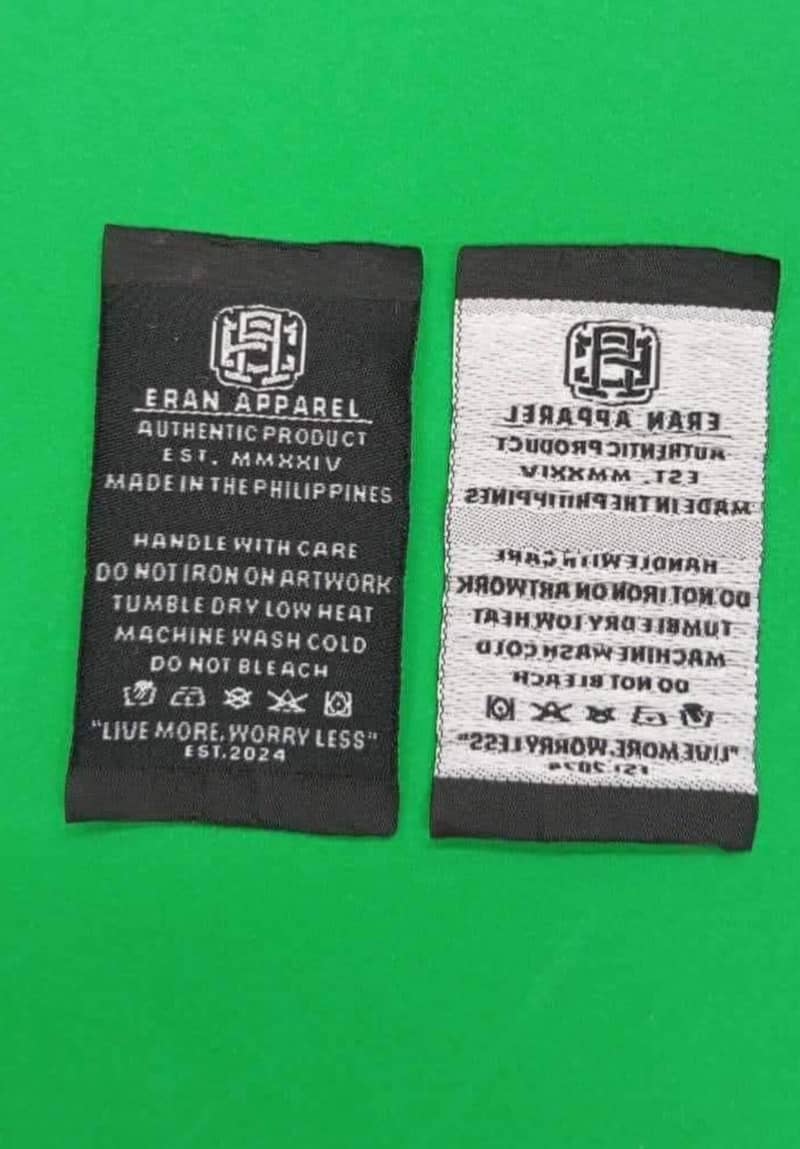 Woven Label|Clothing labels|Label|Patches|Hang tag|Logo|Fabric Tags 5