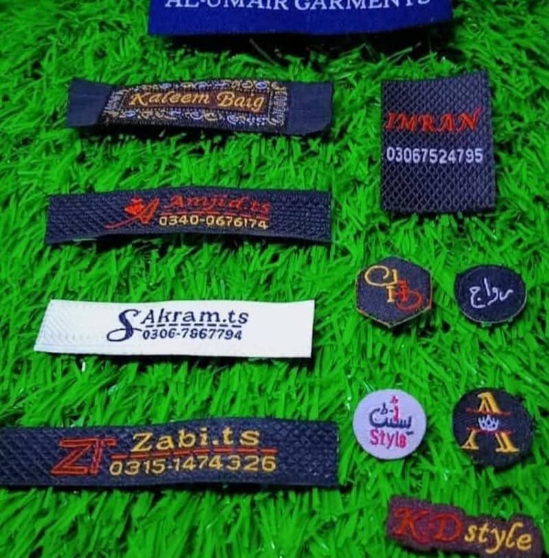 Woven Label|Clothing labels|Label|Patches|Hang tag|Logo|Fabric Tags 14