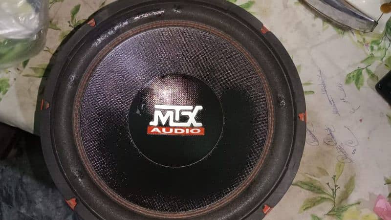 MTX 12" Woofer Made In USA & Box Finally RS ( 0303 6350344 ) 3