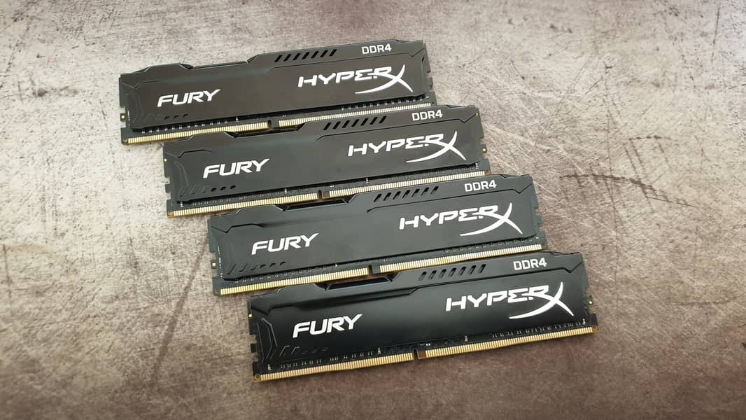 Original HyperX Fury 8GB 3200MHz DDR4 Desktop Ram 5