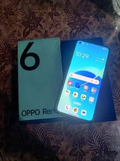 Oppo Reno 6 with all assories