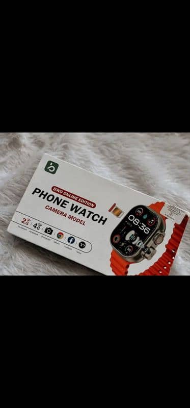 Bw9 4G smart watch pta approved with pop up camera 3