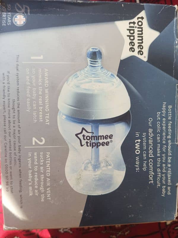 tomme tippee feeders 2 bottle (100% original, imported) 1