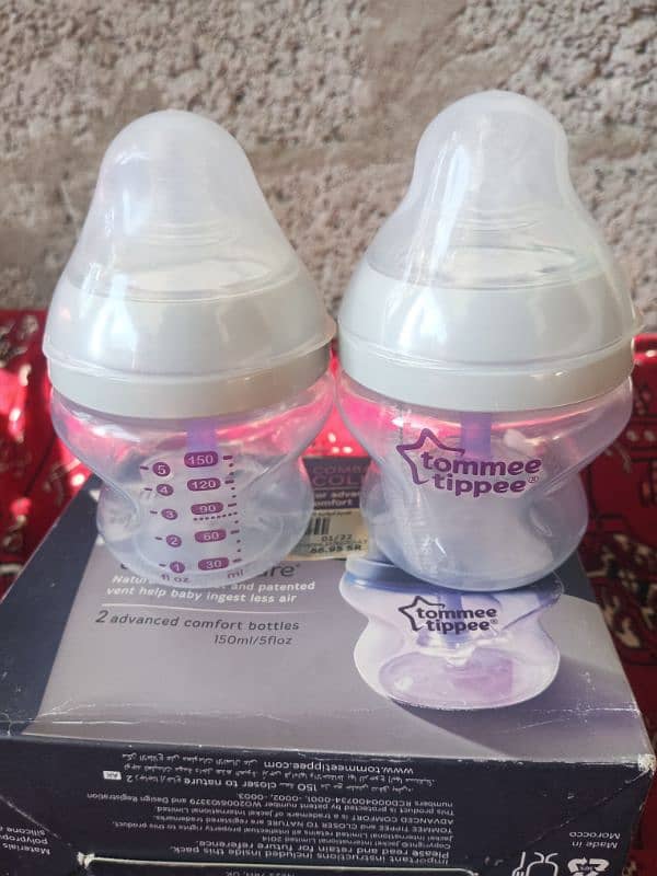 tomme tippee feeders 2 bottle (100% original, imported) 3