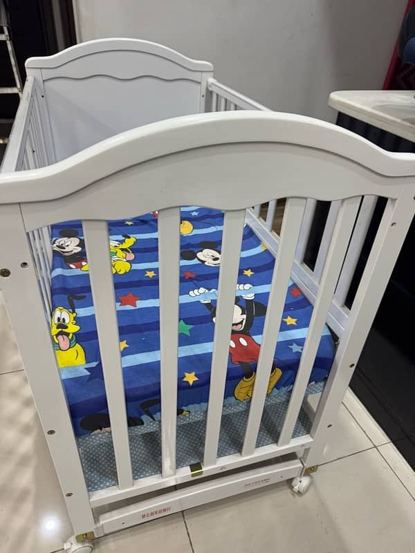 COT FOR SALE WITH MATRESS 3