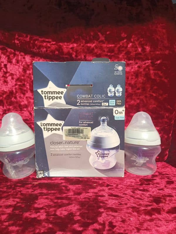 tomme tippee feeders 2 bottle (100% original, imported) 4