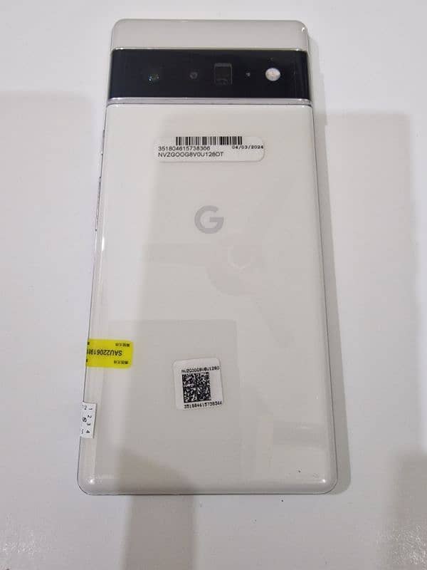 Google pixel 6pro 12/128gb dual sim zero meter paper kit 10/10 Cond 0