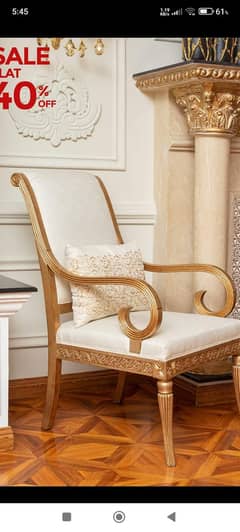 Beautiful wooden chair