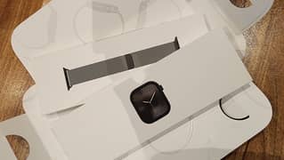 Apple Watch Series 10 with Titanium Milanese Strap (46mm)