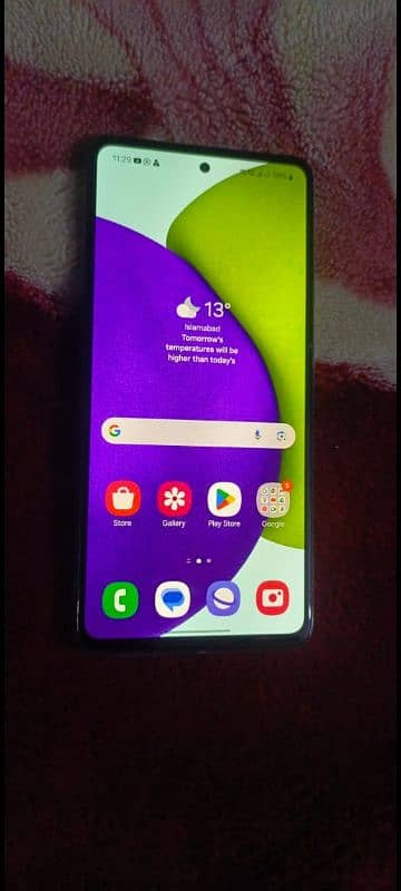 samsung A52 8gb 128gb with box 2