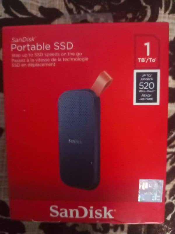 SAN DISK PORTABLE SSD 1 TB 0