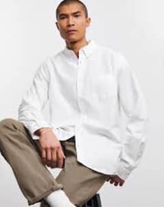 White button down shirt